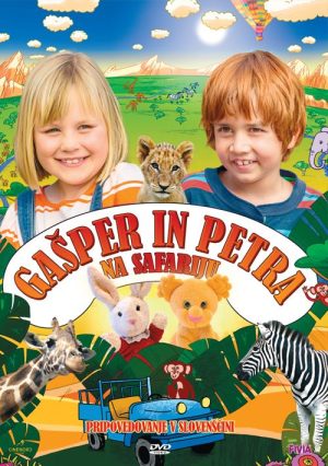 Gašper in Petra na safariju